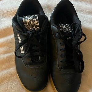 Reebok Charcoal Athletic Shoes